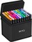 80-Color Dual Tip Alcohol Markers Set with Black Carry Case – Permanent Art Markers for Adults, Coloring, Sketching, Card Making, and DIY Painting